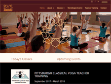 Tablet Screenshot of bys-yoga.com